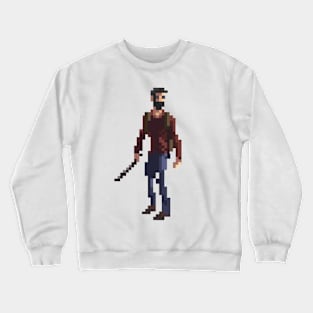 Joel The Last Of us Pixel art Crewneck Sweatshirt